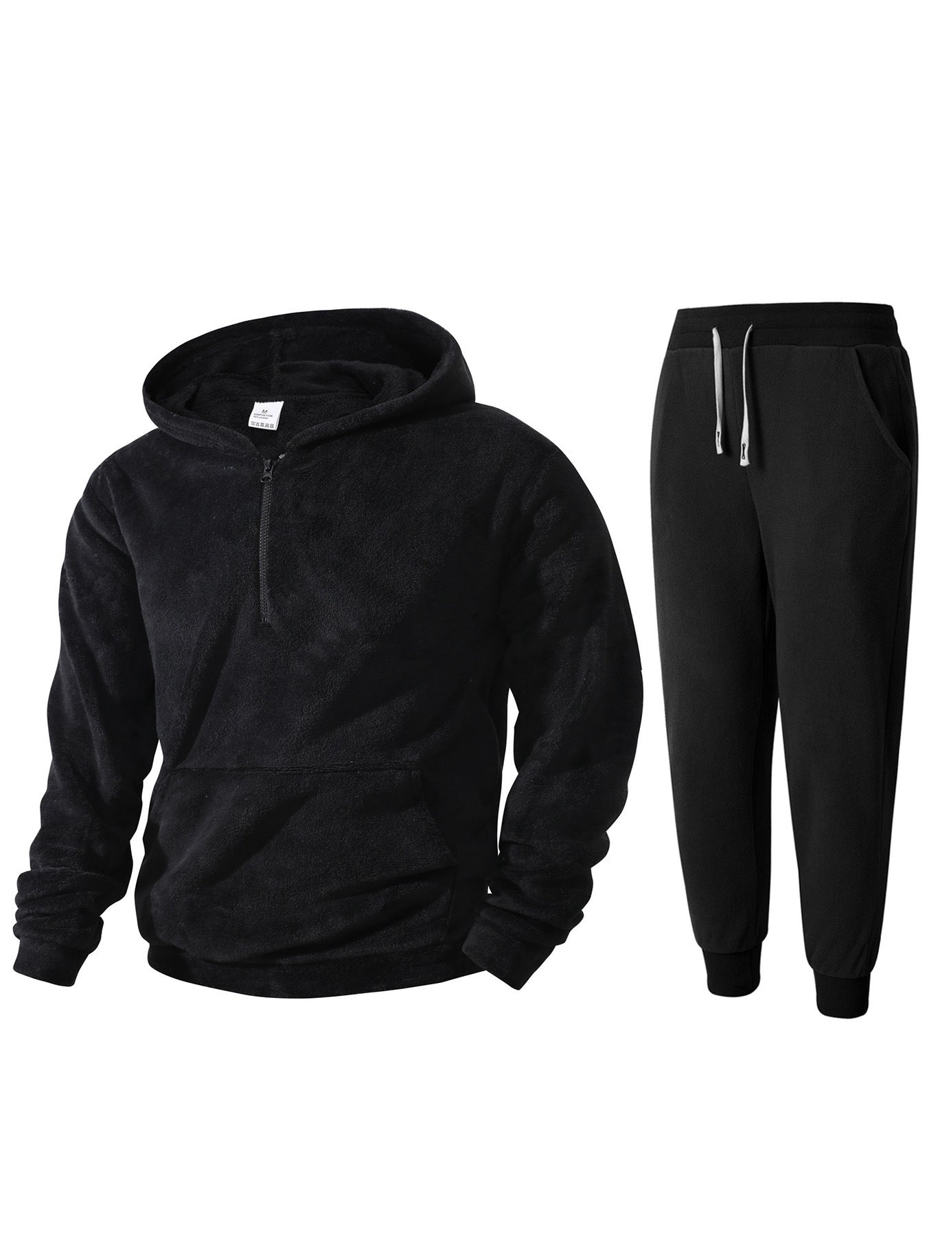Ensemble sweat à capuche polaire douillet et jogging Berg-Feldt pour homme