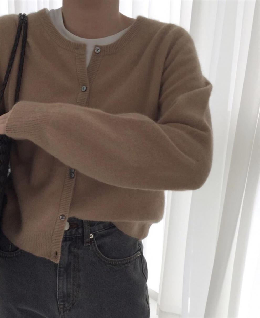 Cardigan fin pour femme avec boutons et matière douce Berg-Feldt