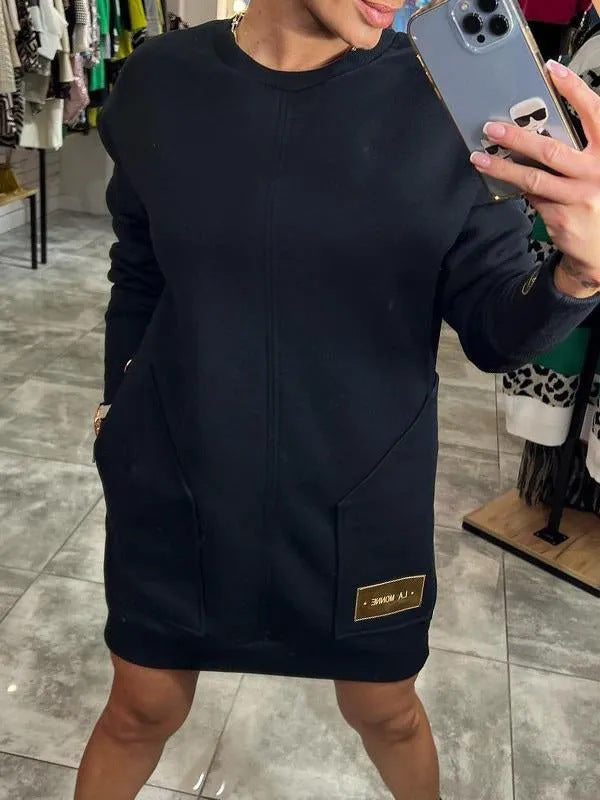 Robe pull oversize décontractée pour femme berg-feldt