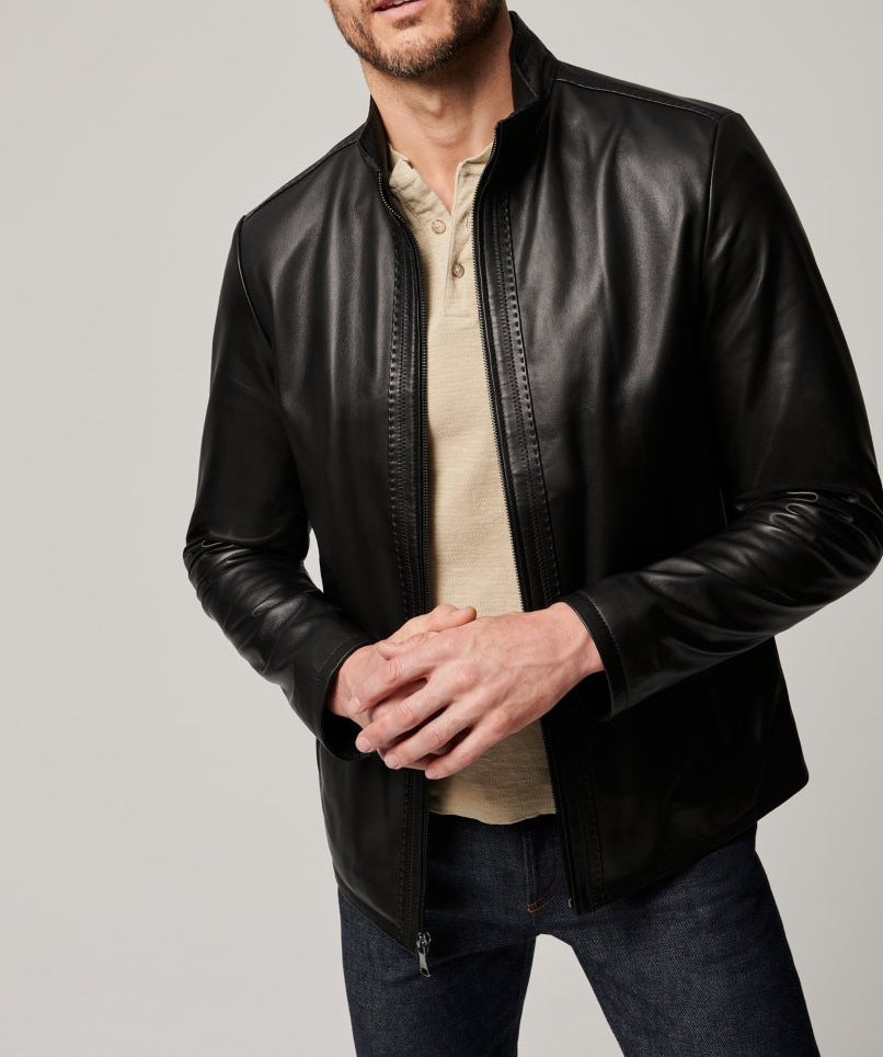 Herren elegante jacke mit sportlichem Reißverschluss Berg-Feldt