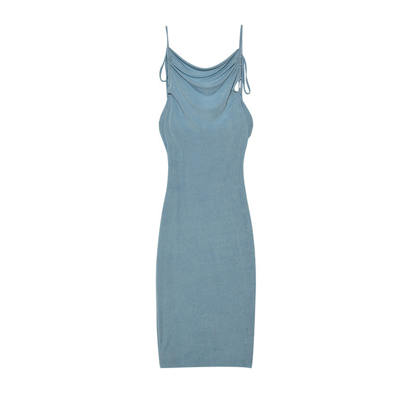Robe nuisette bodycon pour femme à bretelles réglables de berg-feldt