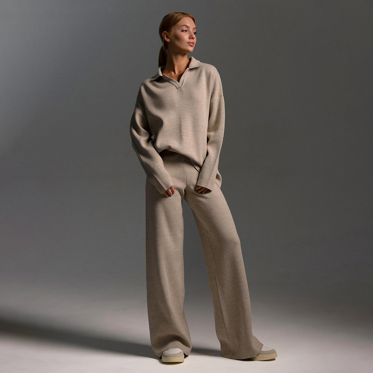 Berg-Feldt | Lounge Satz mit Weiten Hose und Poloshirt