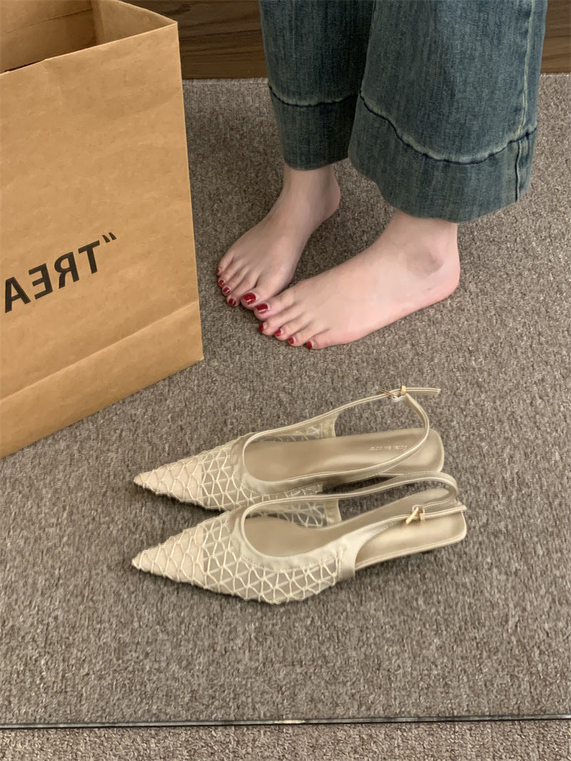 Elegante Damen Ballerinas mit Slingback und Spitzzeh von berg-feldt