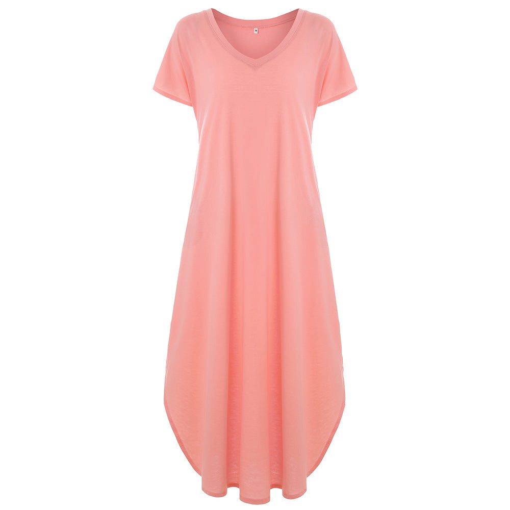 Robe longue élégante à dos nu et coupe fluide de berg-feldt