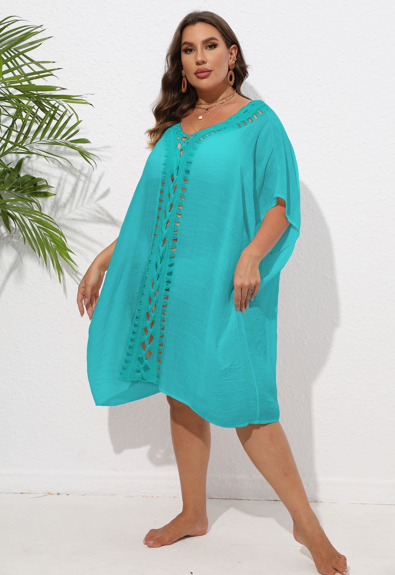 Kaftan de plage bohème au crochet par berg-feldt