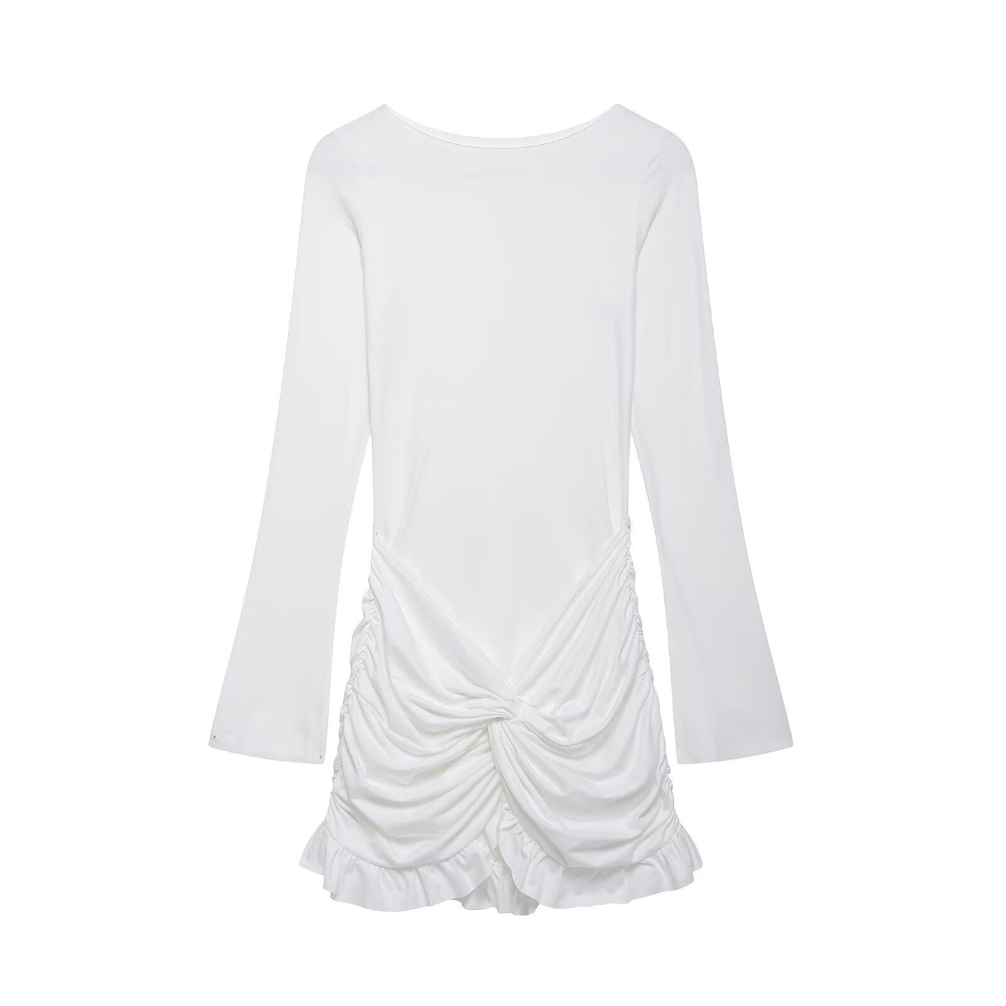 Mini-robe à manches longues et à motifs pour femme Berg-Feldt