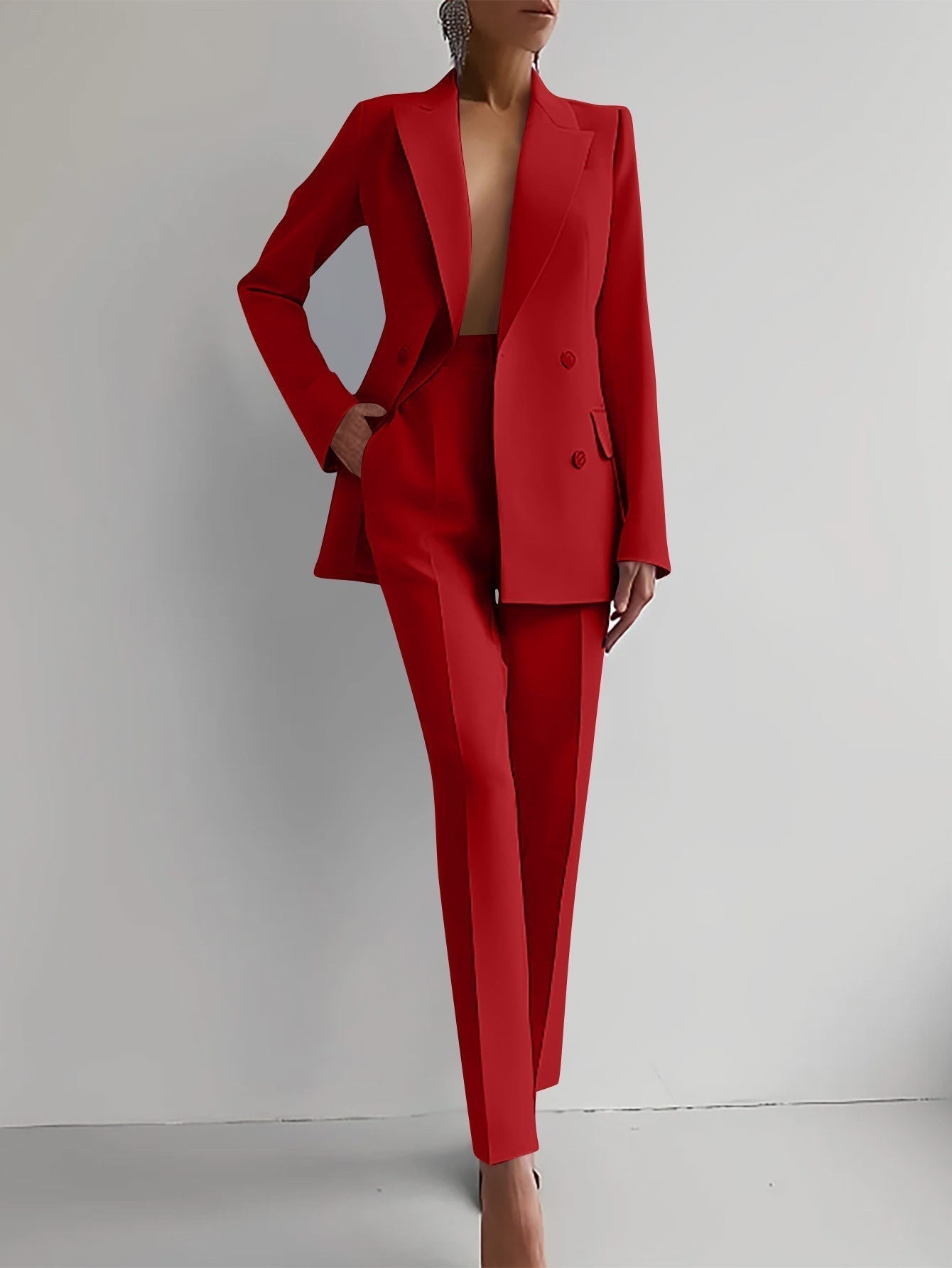 Berg-Feldt | stilvolle maßgeschneiderte Anzug - elegantes Blazer- und Hosen-Set für Frauen