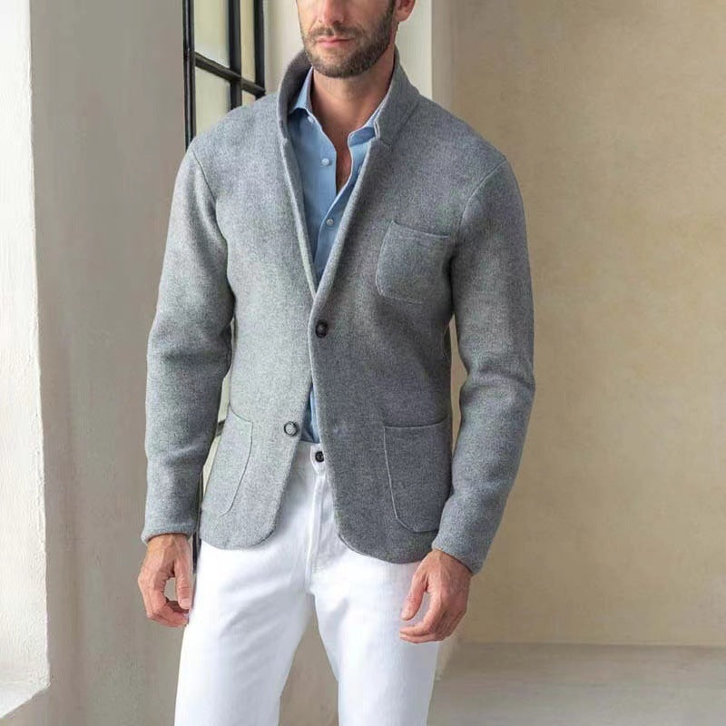 Veste en maille pour homme au look élégant avec poches pratiques Berg-Feldt