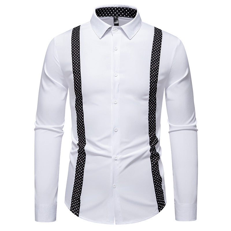Chemise habillée pour homme avec épaulettes et design moderne Berg-Feldt