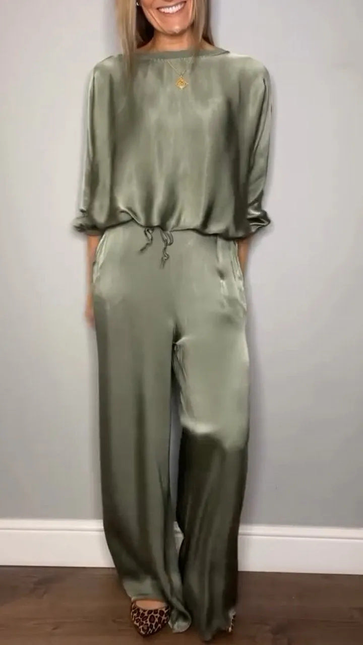 Eleganter Damen-Jumpsuit mit fließendem Oberteil von berg-feldt