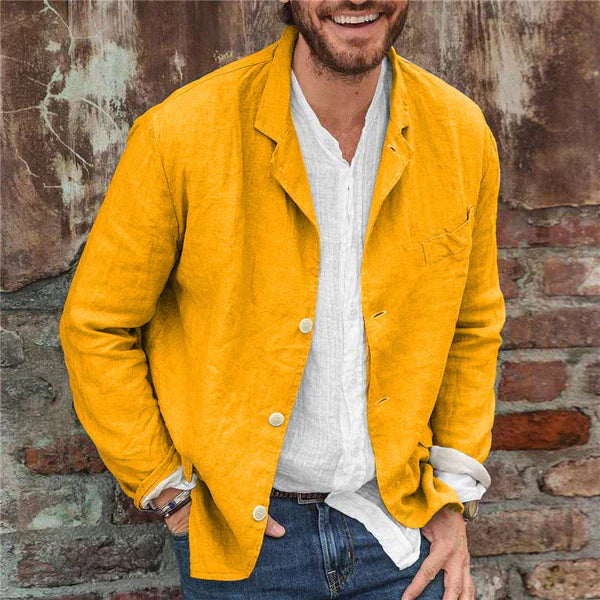Berg-Feldt | Jacke Aus Baumwolle und Leinen