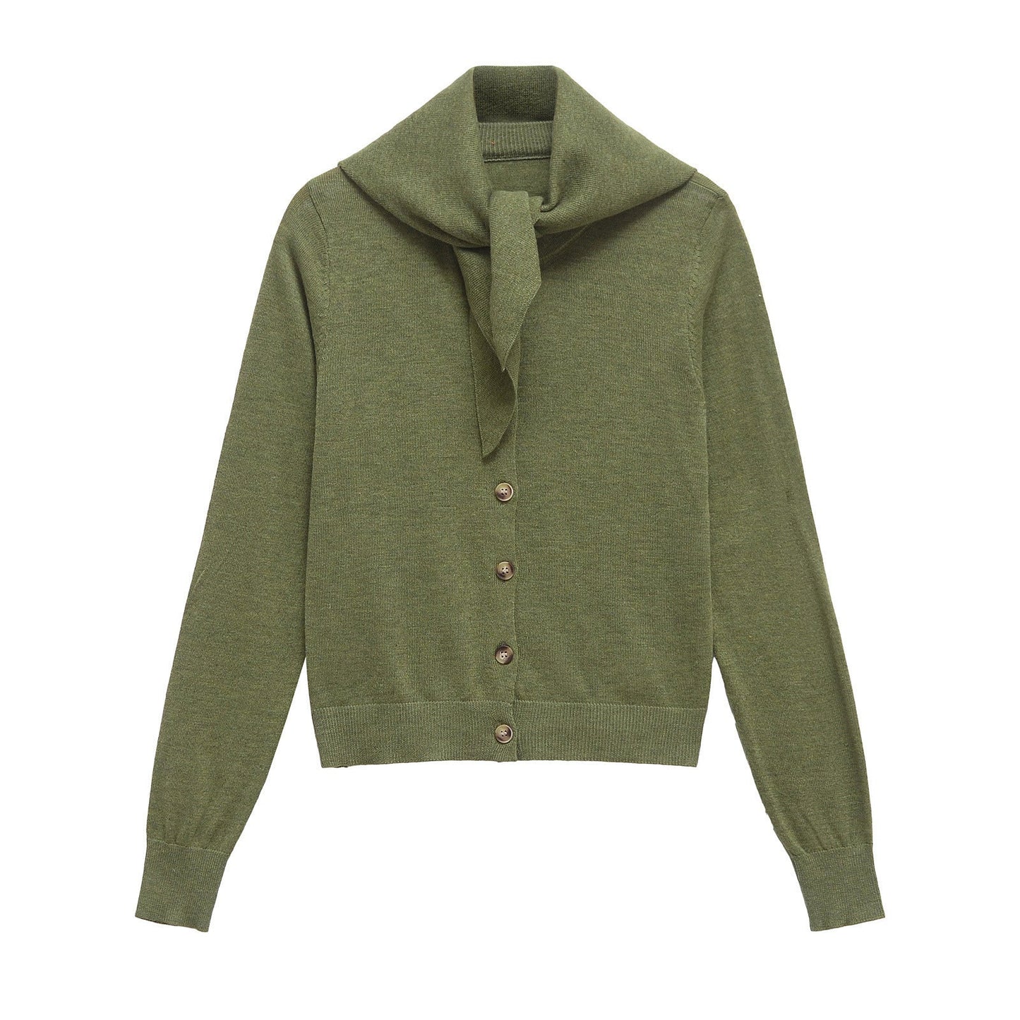 Elegant Damen-Strickcardigan mit gebundenem Ausschnitt von berg-feldt