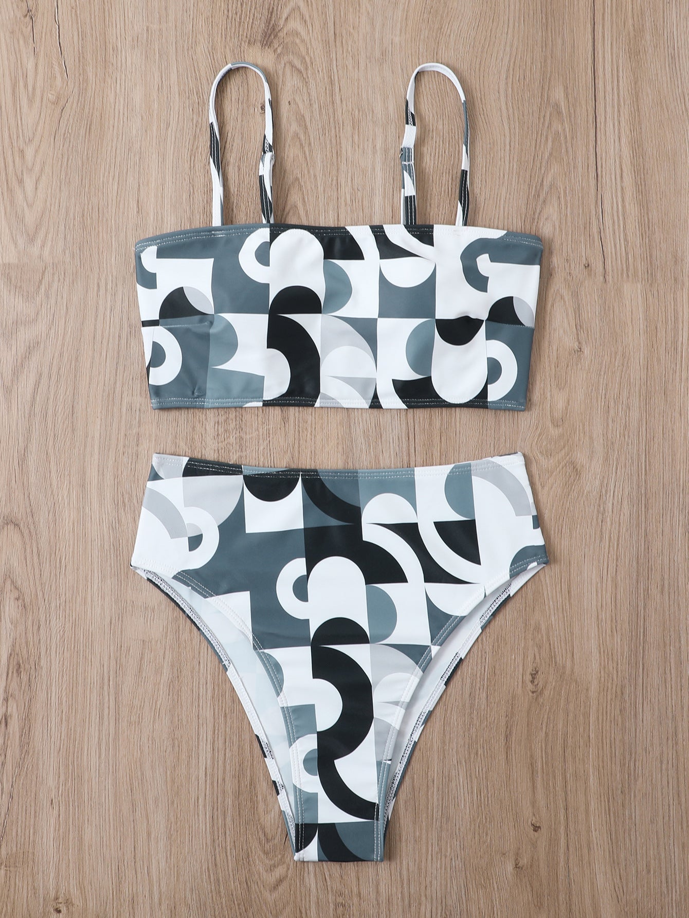 Ensemble bikini femme Berg-feldt à imprimé géométrique