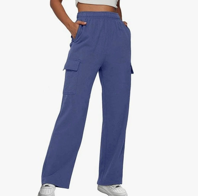 Damen Cargo-Hose mit weitem Bein und praktischen Seitentaschen Berg-Feldt