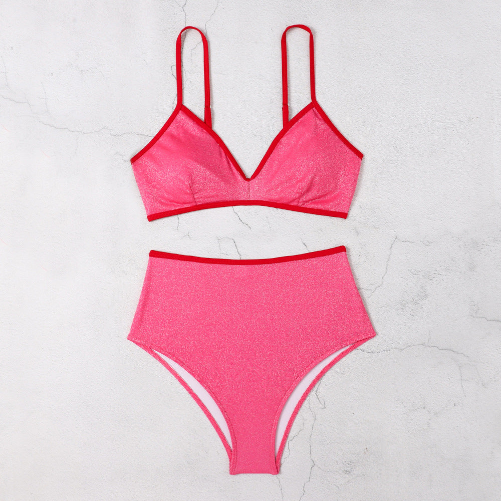 Ensemble bikini femme brillant à bretelles réglables par berg-feldt