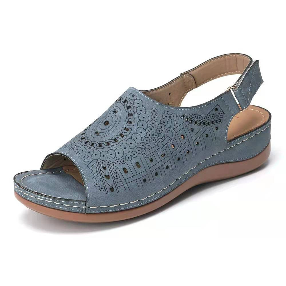 Sandales sportives pour femmes avec coupe décorative et semelle ergonomique de berg-feldt