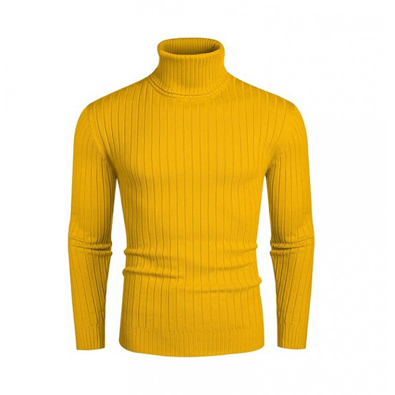 Herren Rollkragenpullover aus hochwertigem Rippstrick Berg-Feldt
