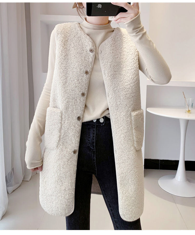 Gilet polaire long pour femmes Berg-Feldt