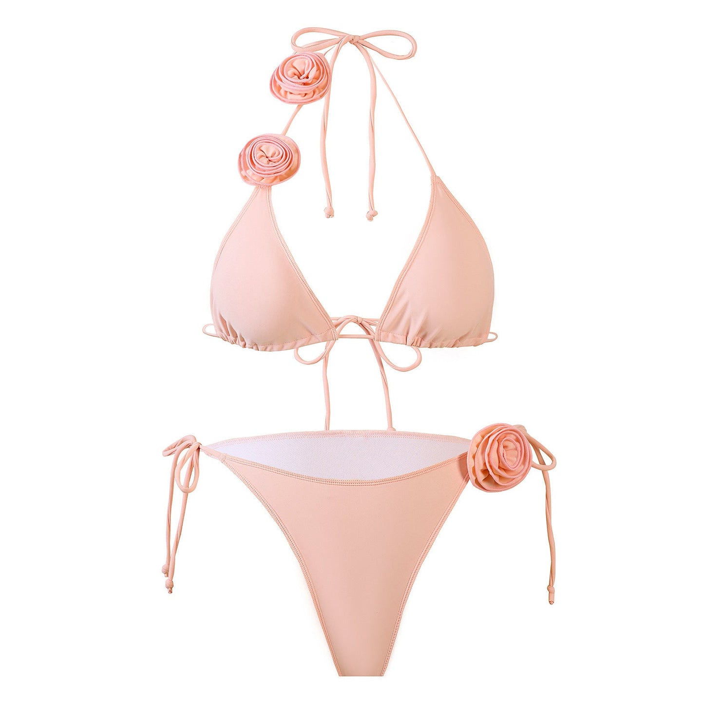 Ensemble bikini triangle Berg-Feldt pour femme avec motif floral