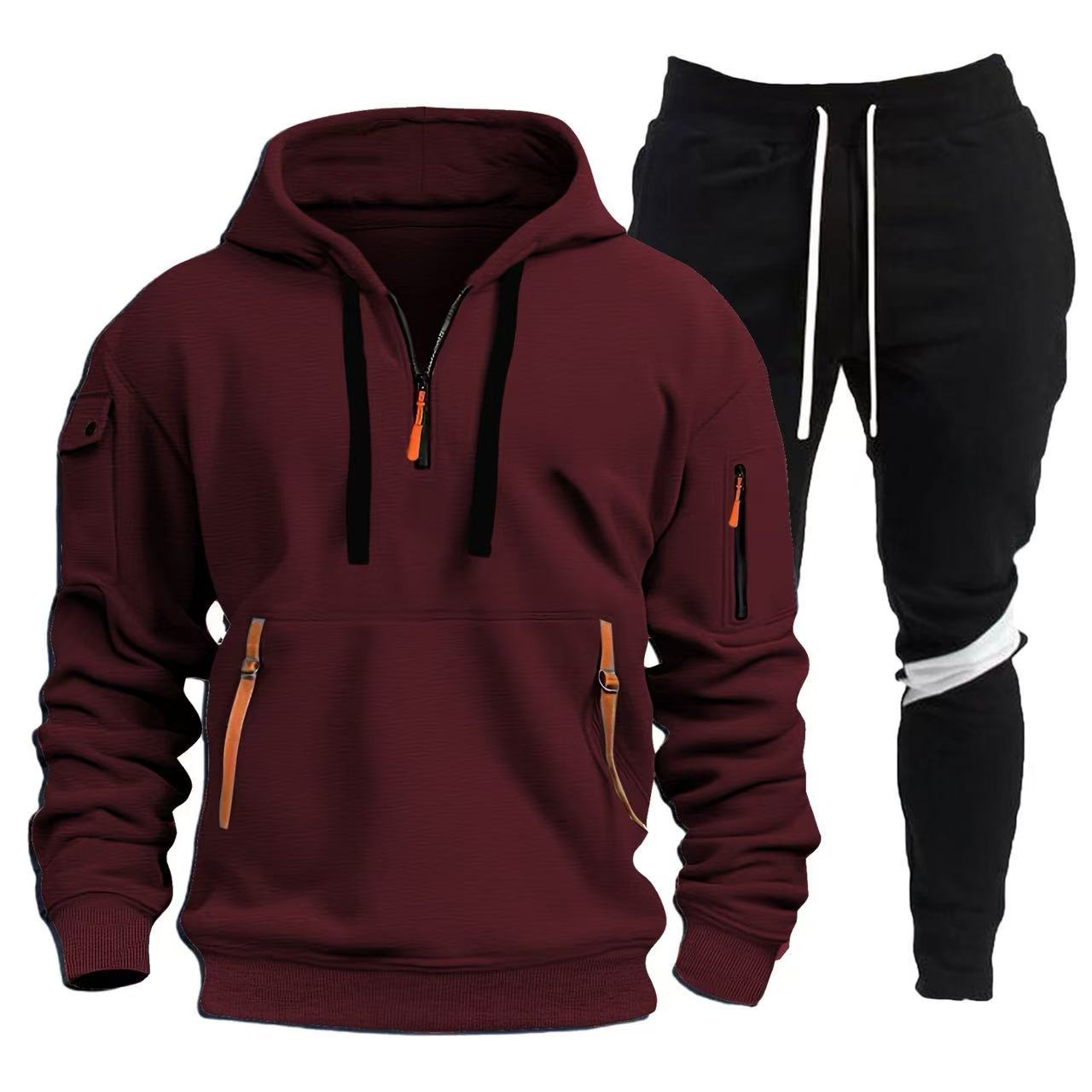 Herren Sportliche Hoodie- und Jogginghosen Kombination Berg-Feldt