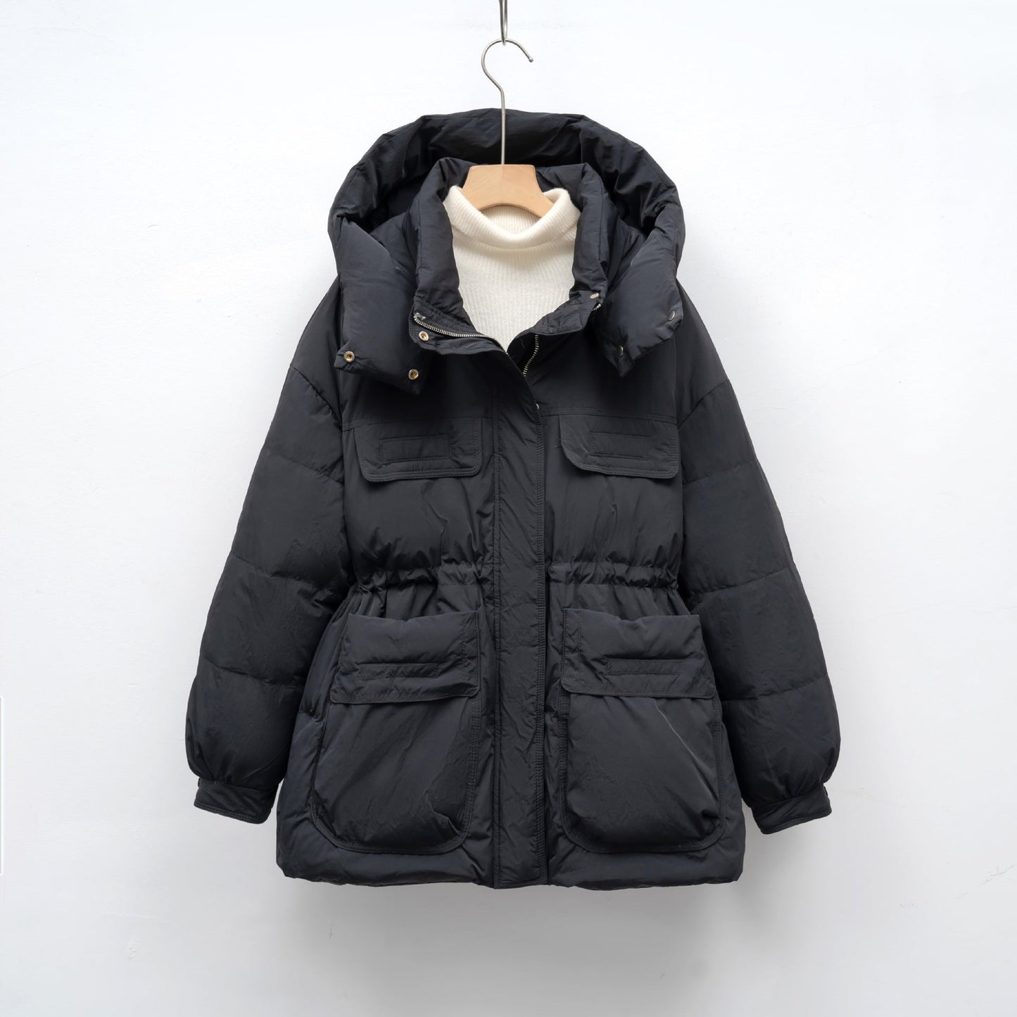 Veste d'hiver matelassée pour femme coupe volumineuse avec poches pratiques Berg-Feldt