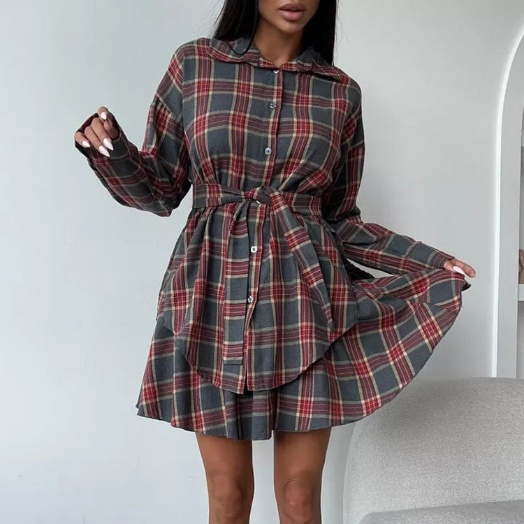 Women's Flannel Shirt Dress berg-feldt