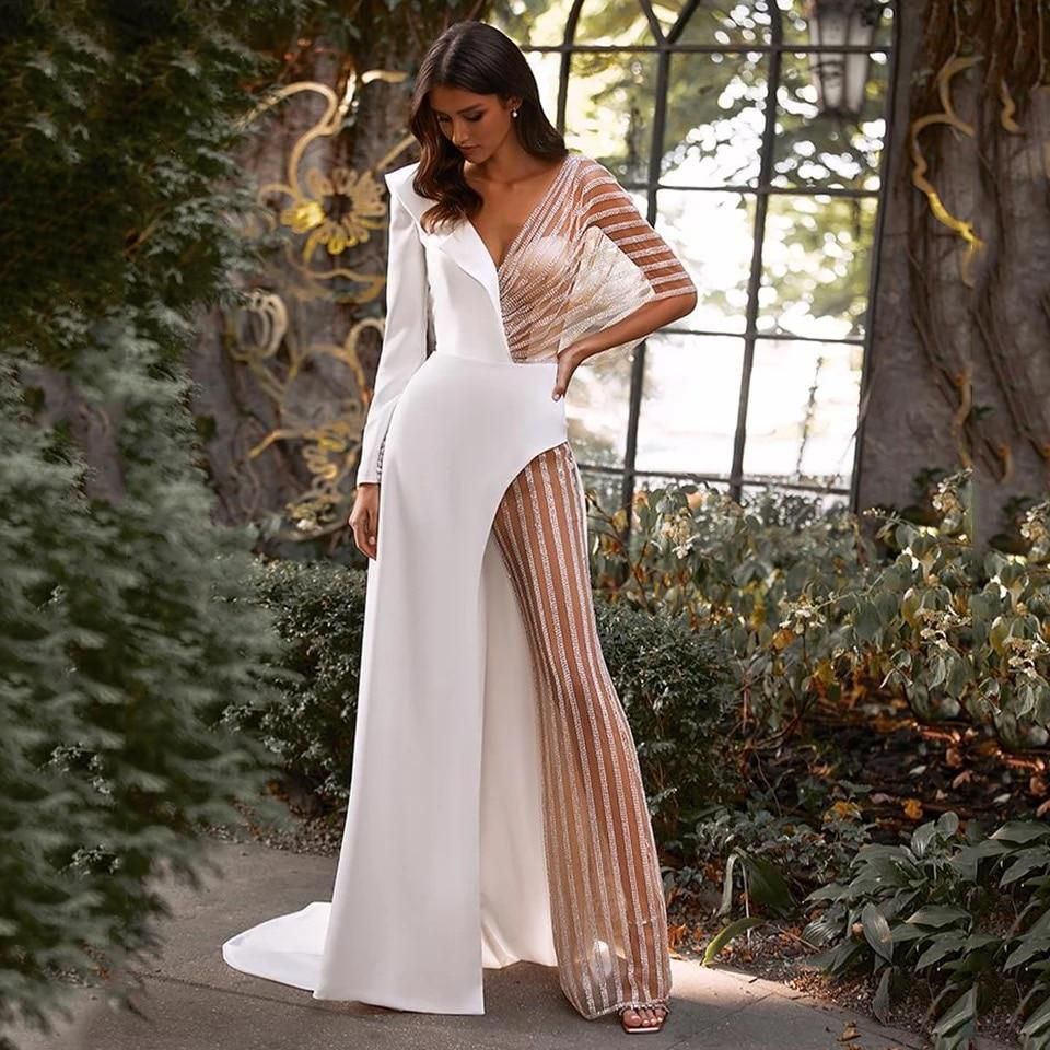 Femme Combinaison élégante asymétrique avec accents scintillants Berg-Feldt