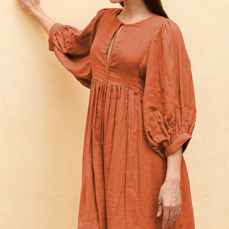 Robe d'été légère pour femme avec manches amples et tombé fluide de berg-feldt