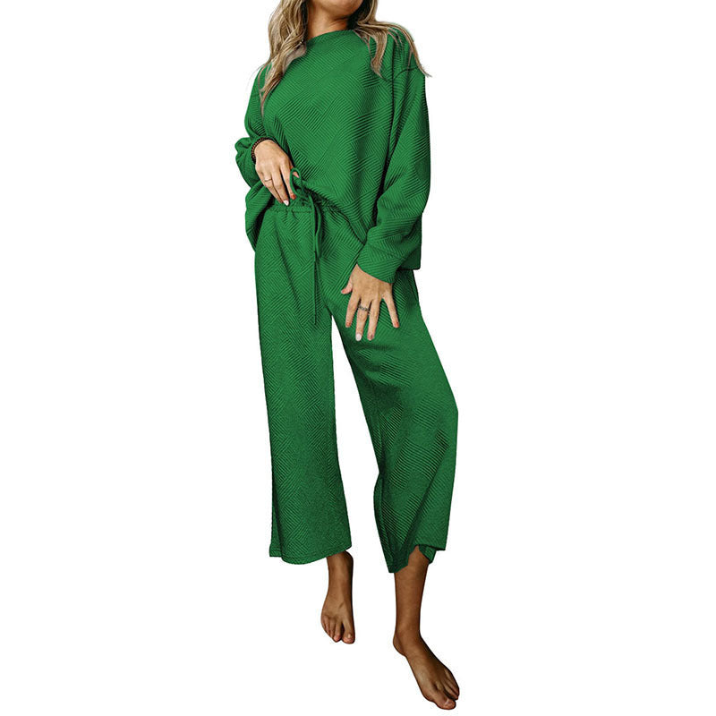 Bequemer Damen-Loungewear-Set mit weitem Schnitt und stylischen Details von berg-feldt