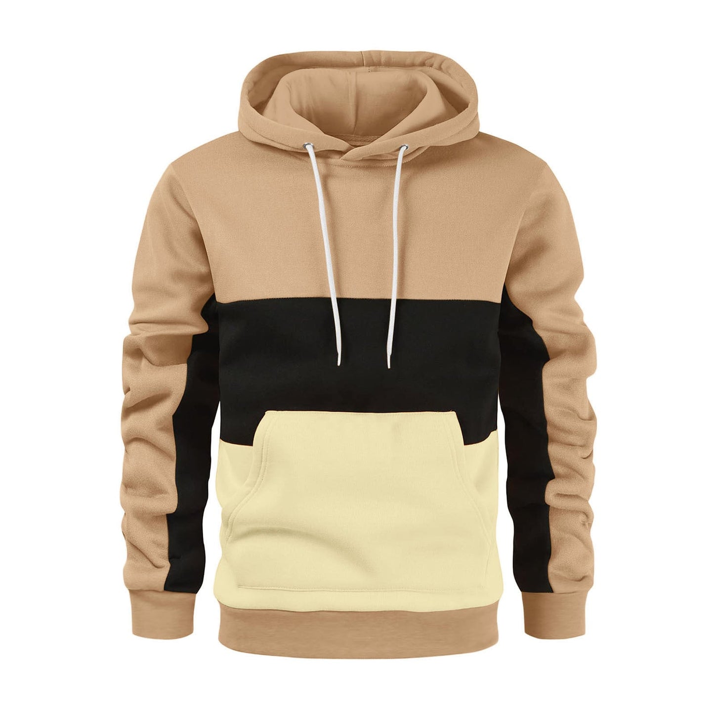 Herren Kapuzenpullover mit modischem Farbblockdesign Berg-Feldt