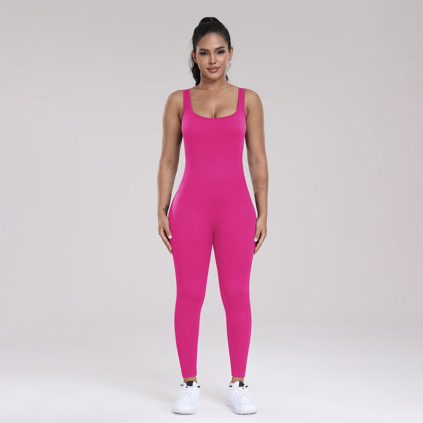 Body sans coutures côtelé taille haute pour femme de berg-feldt