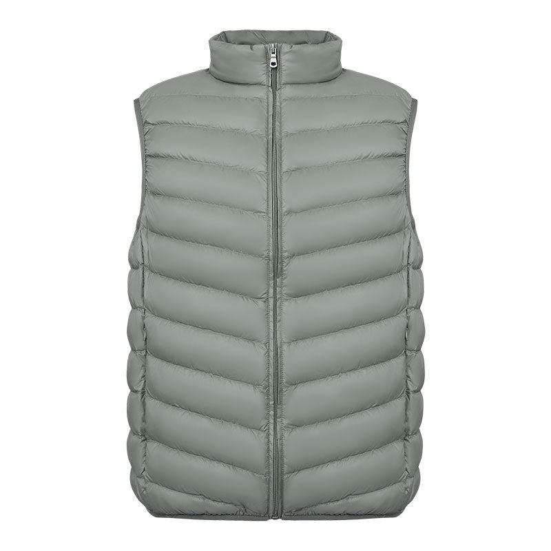 Gilet fonctionnel matelassé pour femme avec col montant et isolation légère Berg-Feldt
