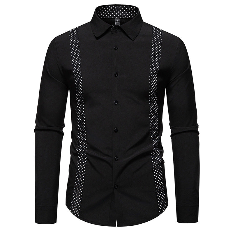 Chemise habillée pour homme avec épaulettes et design moderne Berg-Feldt