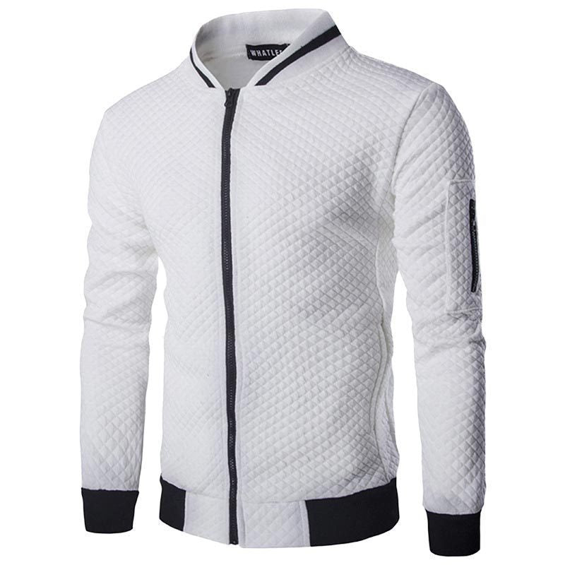Herren Steppjacke mit praktischem Stehkragen und Reißverschlusstaschen Berg-Feldt