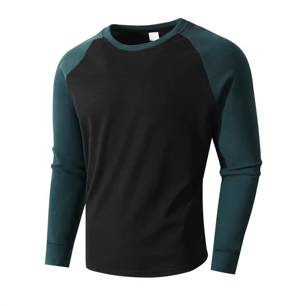 T-shirt de sport à manches longues pour homme avec manches raglan Berg-Feldt