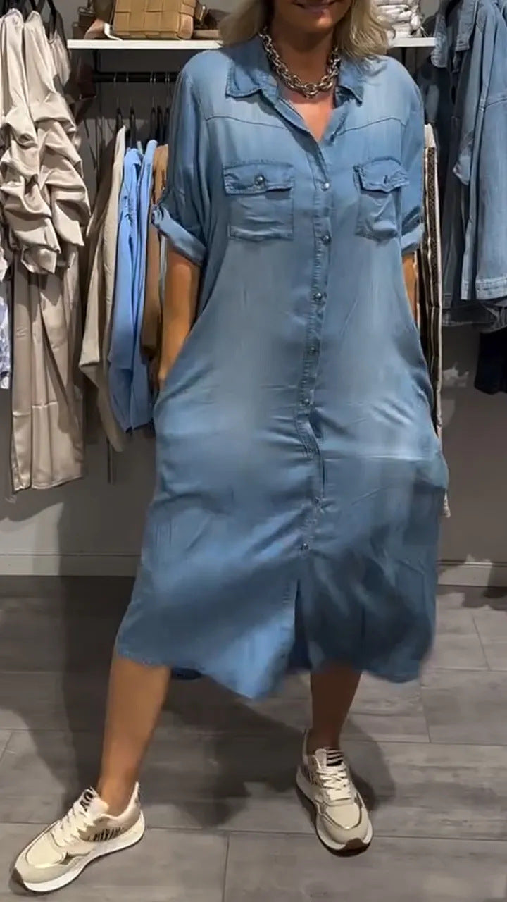 Robe-chemise en jean Berg-Feldt pour femme