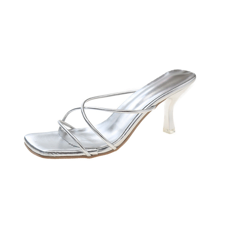 Sandales femme Berg-Feldt à brides élégantes et talon
