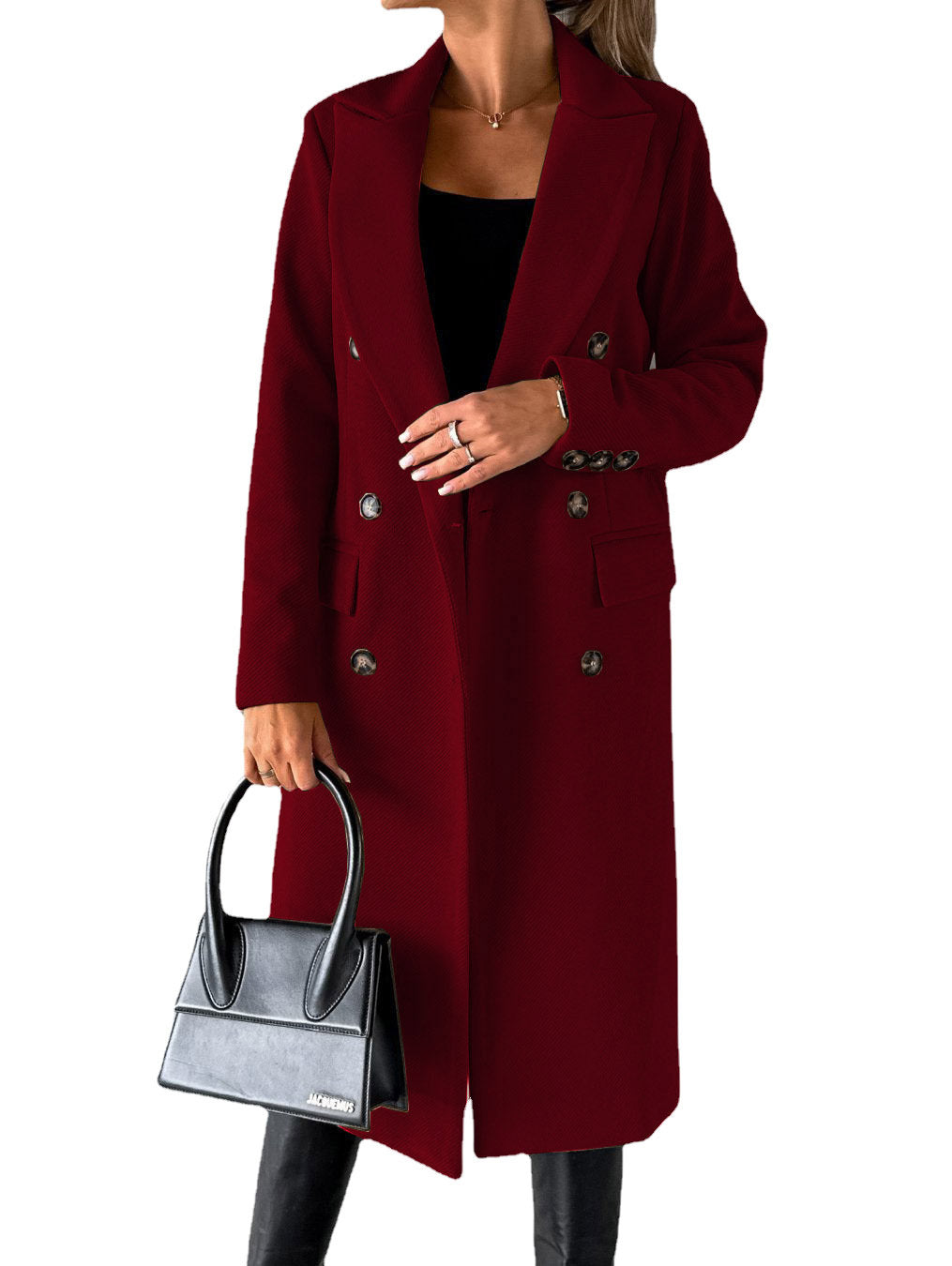 Manteau trench-coat élégant et intemporel pour femme, avec double boutonnage et poches pratiques Berg-Feldt