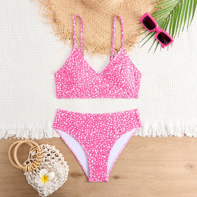 Ensemble de bikini taille haute à pois Berg-feldt pour femme