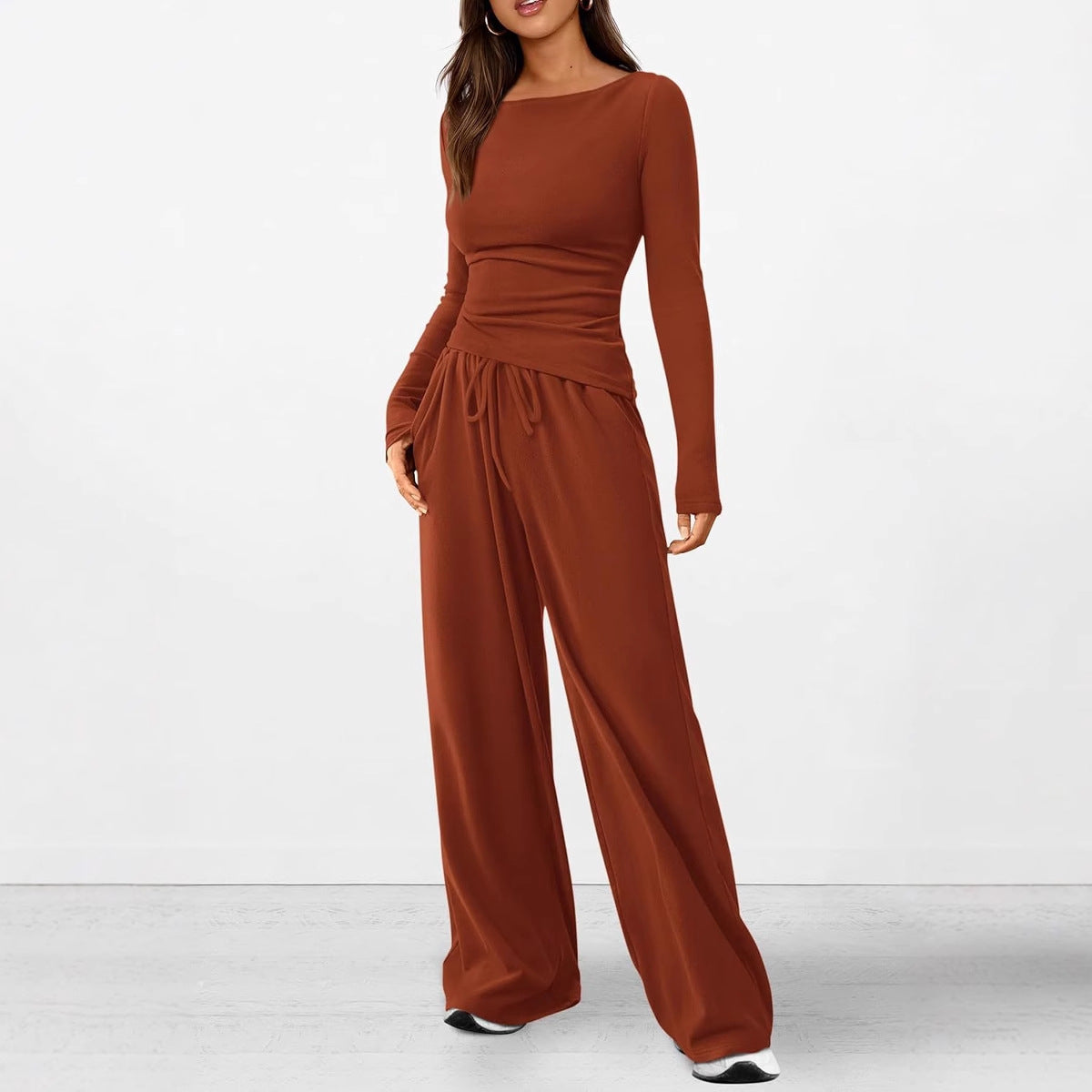 Ensemble lounge élégant et confortable pour femme, à manches longues et taille élastique, Berg-Feldt