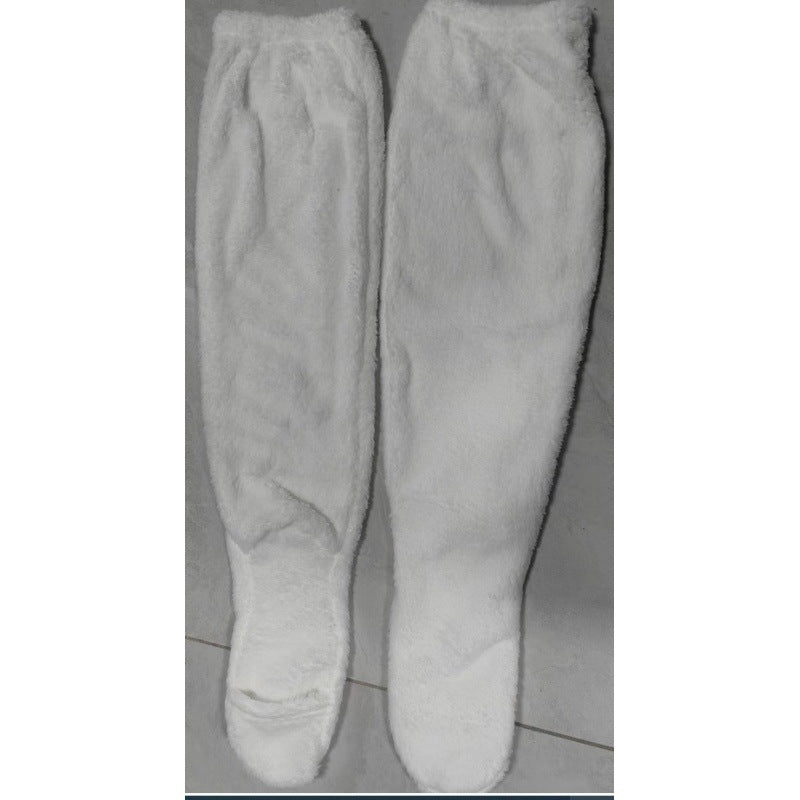 Chaussettes montantes en polaire douillette pour femme Berg-Feldt