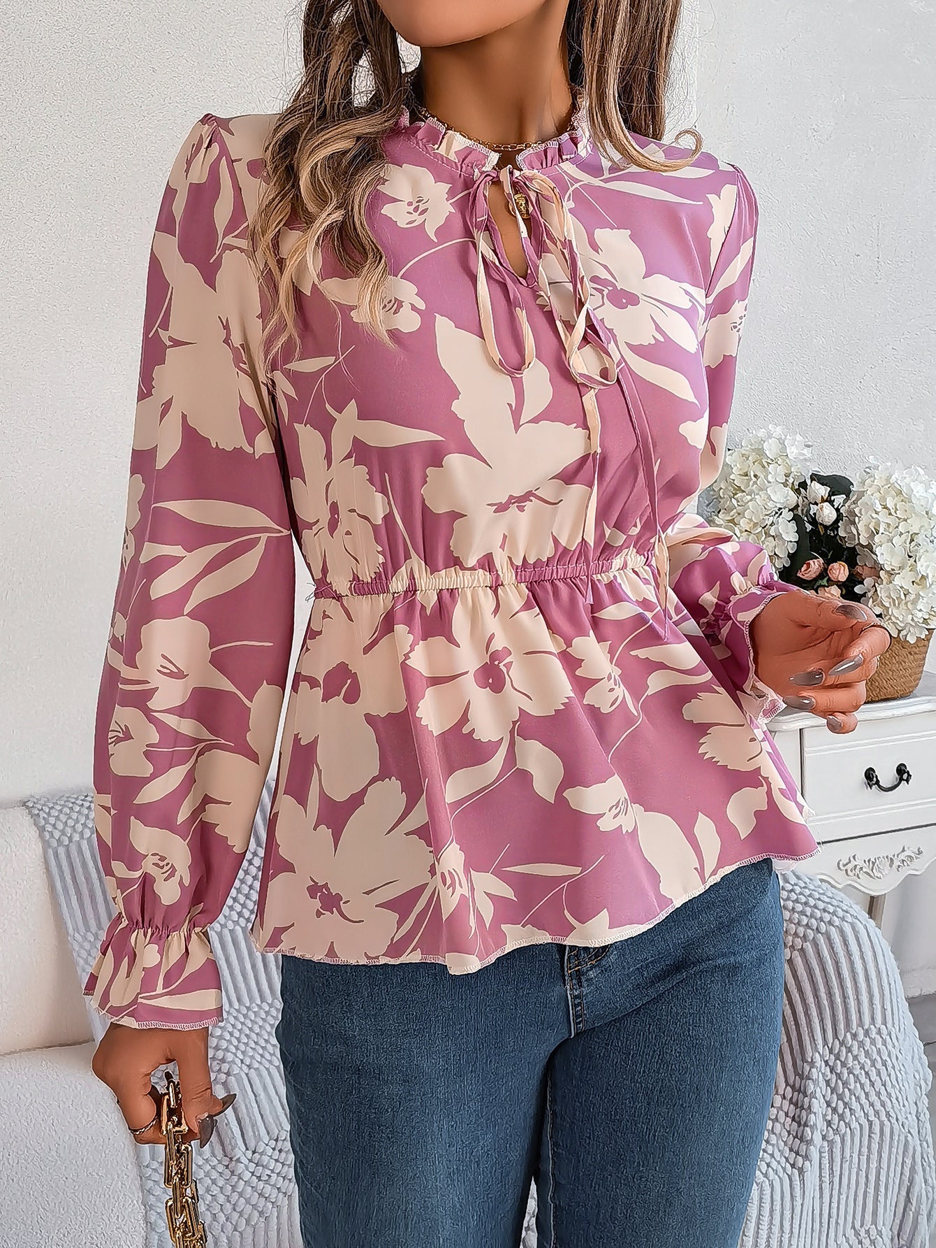 Chemisier pour femme à motif floral berg-feldt