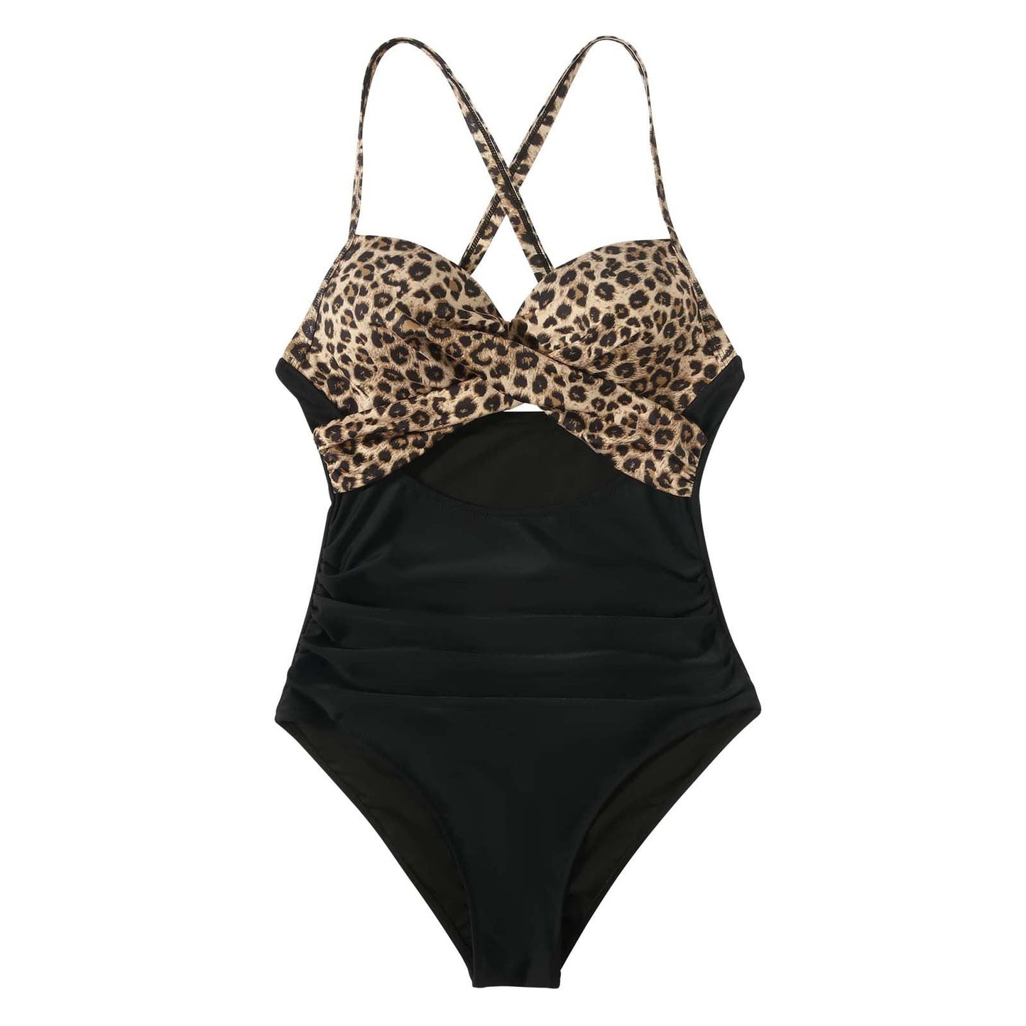 Maillot de bain femme Berg-Feldt avec découpes et dos croisé