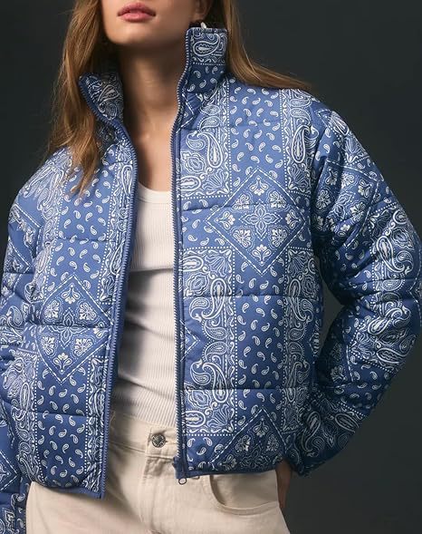 Veste matelassée à motifs cachemire pour femme Berg-Feldt