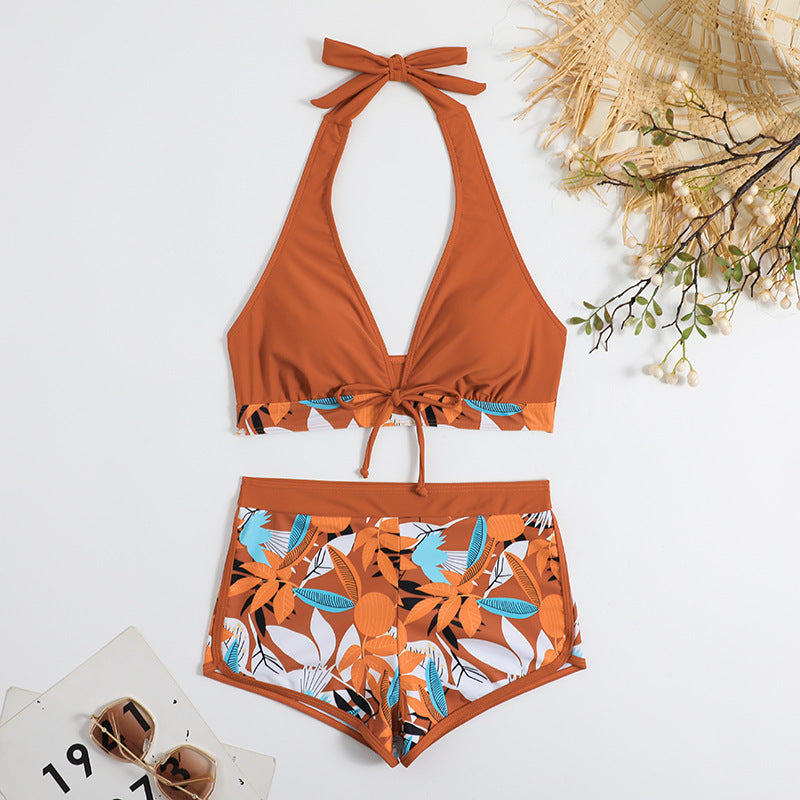 Ensemble bikini femme imprimé floral avec haut réglable par berg-feldt