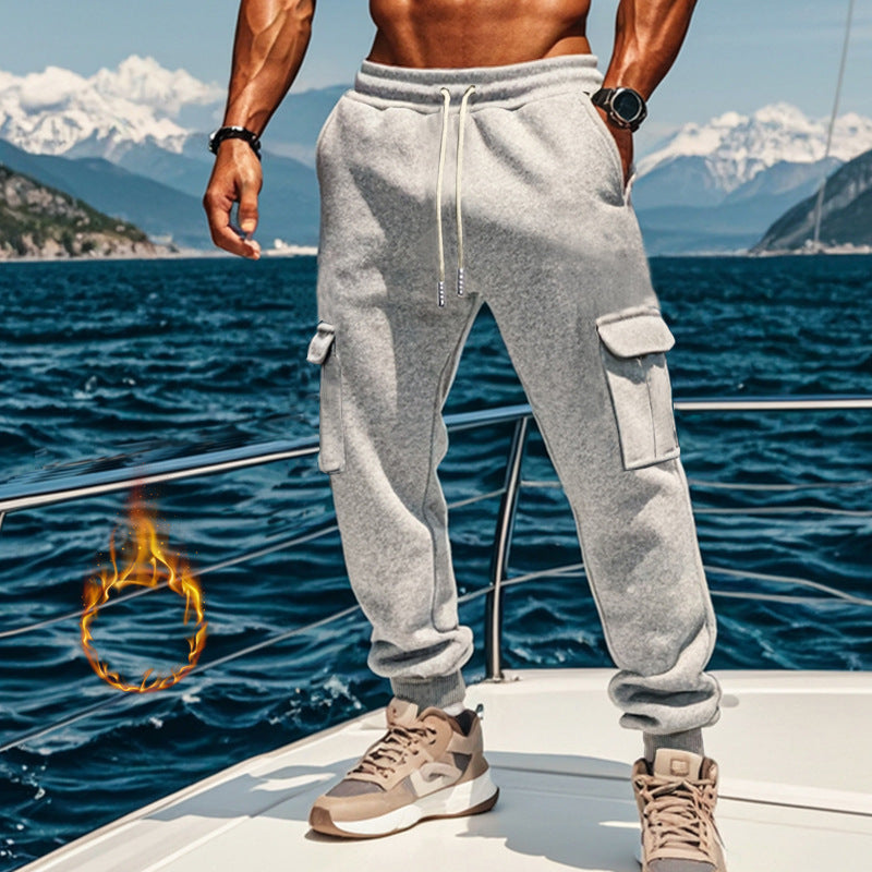 Pantalon de jogging cargo sportif pour homme, avec taille élastique et poches pratiques Berg-Feldt