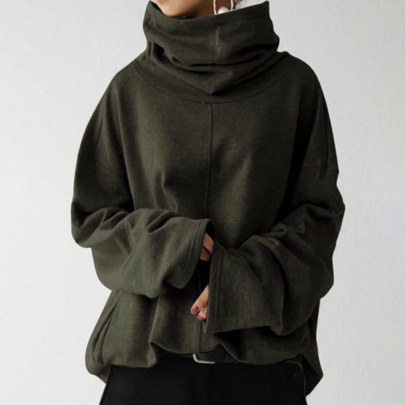 Berg-Feldt | Trendiger einfarbiger Rollkragenpullover