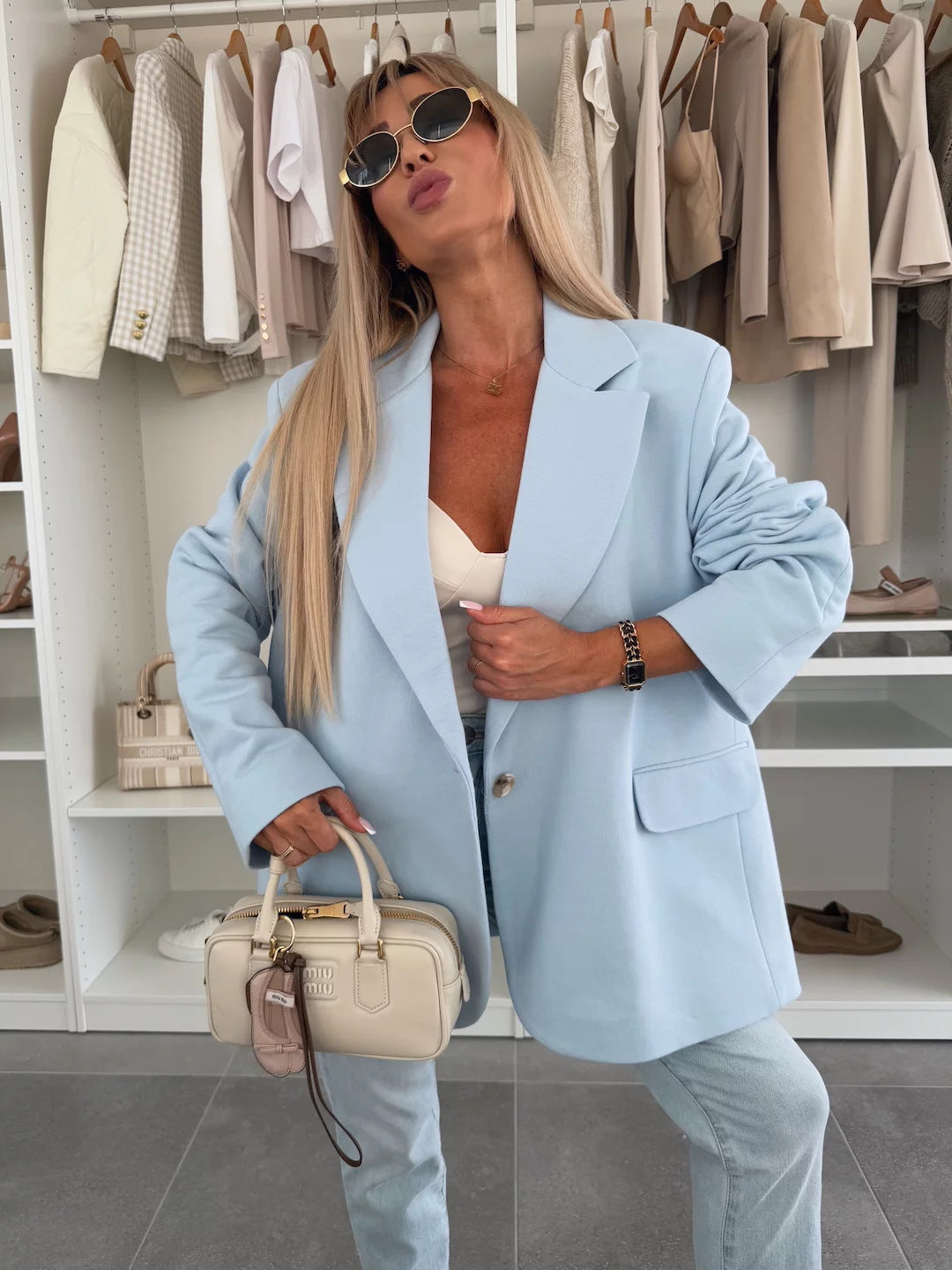 Blazer ample décontracté femme Berg-Feldt