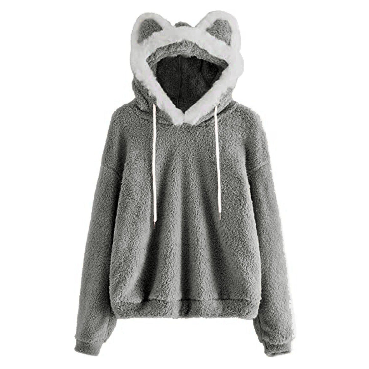 Sweat à capuche douillet pour femme avec oreilles adorables et polaire douillette Berg-Feldt