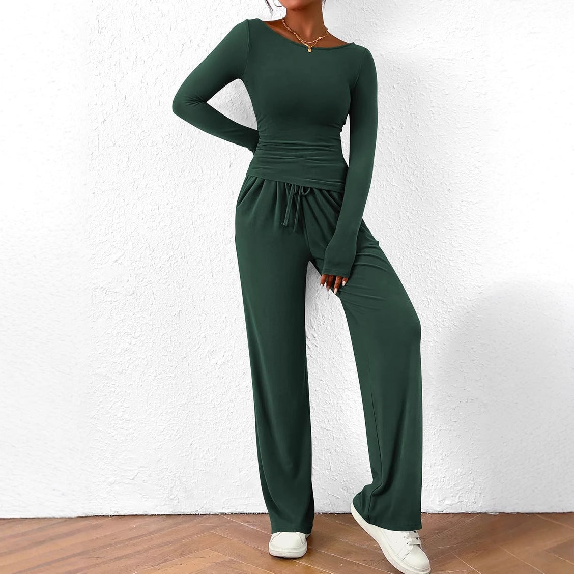 Ensemble lounge élégant et confortable pour femme, à manches longues et taille élastique, Berg-Feldt